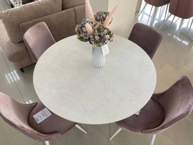 Стол "Вельвет круглый " D 110