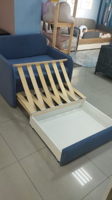 Кресло-кровать Unix фасад в ткани