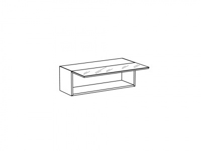 Секция верхняя КСВ 10 Дуб КОРПУС (Кубо) (КСН10Дкор)