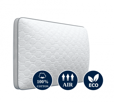 Подушка стеганая Аляска (50*70, тик)