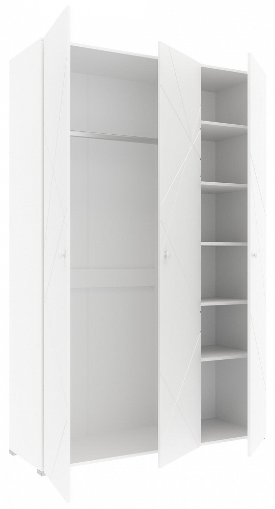 Абрис ПМ-332.25 исп.2 Шкаф комбинированный (с 3 дверьми)