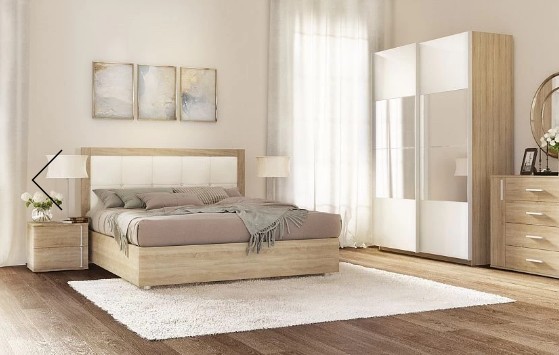 Кровать с ПМ 200*180 Innovo lux (Инново люкс)