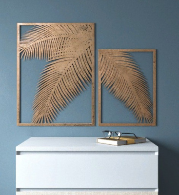 Набор картин в детскую Gold Palm