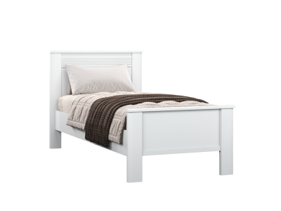 Диана белая Мод.Д3а Кровать без ортопед. основания (спальное место 900х2000)