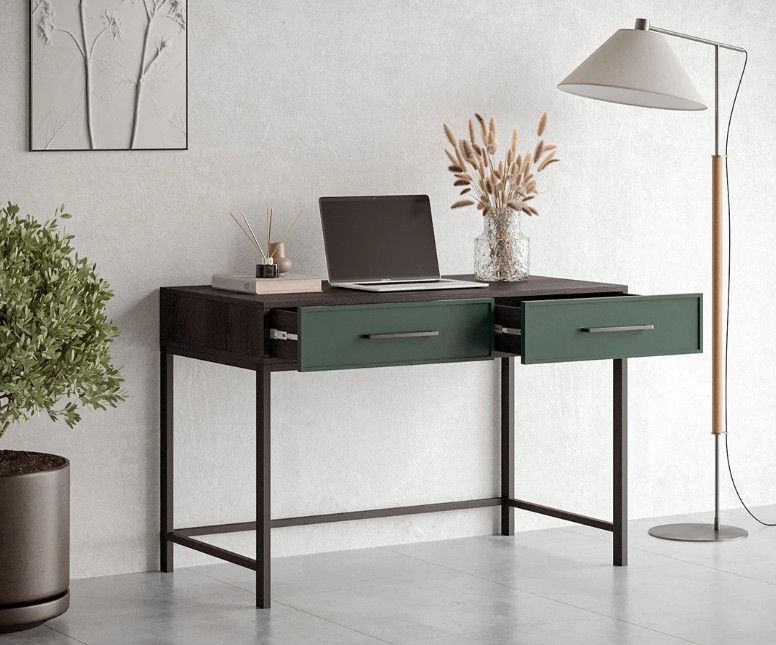 Стол-консоль Nicole малый, ЛДСП, массив ясеня, NBB32G