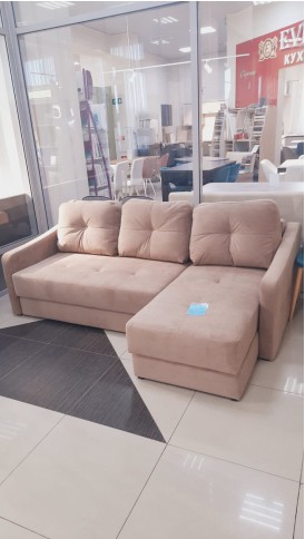 Сити / Угловой диван UD1(O_700)-E-NPB-Подлк.PM2-Подуш.PD3