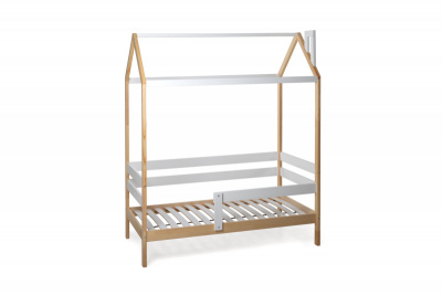 Кровать-домик Scandi Nest с бортиком (одноярусная)