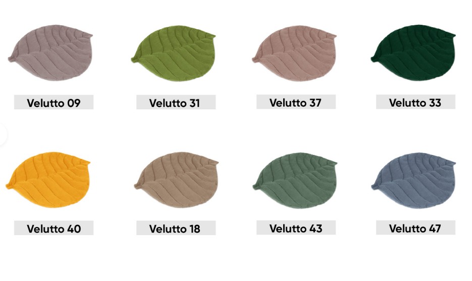 Подушка декоративная Лист большой