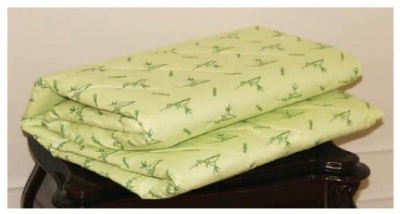 Одеяло  стеганое  Бамбук  всесезонное (175*205, тик)