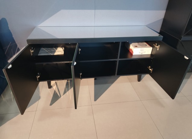 Тумба 3-х дверная КрТ3 (Кристал)