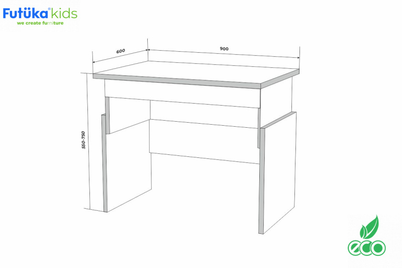 Стол растущий Q-bix 01
