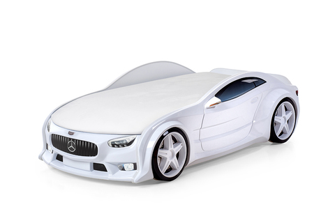 NEO МУЛЬТИ белая, "Стандартная" обивка, Подсветка фар, Подсветка дна, Мягкий спойлер