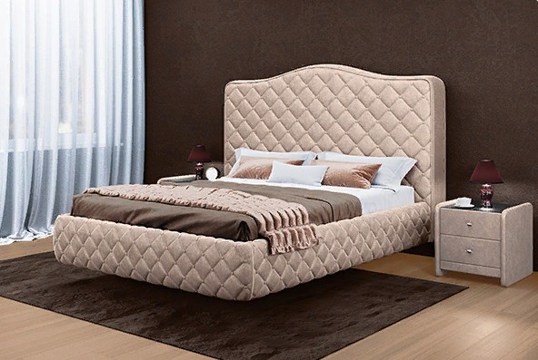 Кровать &quot;Престиж&quot; с под./мех.(1800)(кат.5) (194*219*122)(сп.м.180*200)