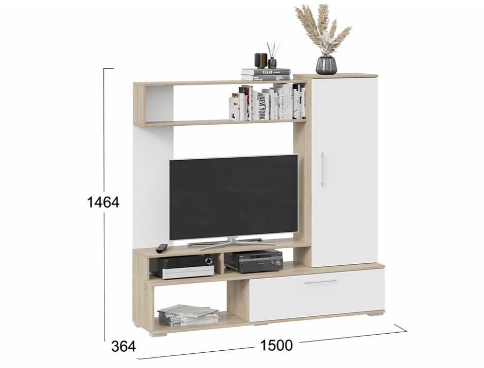 Набор мебели для общей комнаты Сиена