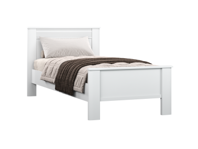 Диана белая Мод.Д3б Кровать без ортопед. основания (спальное место 1200х2000)