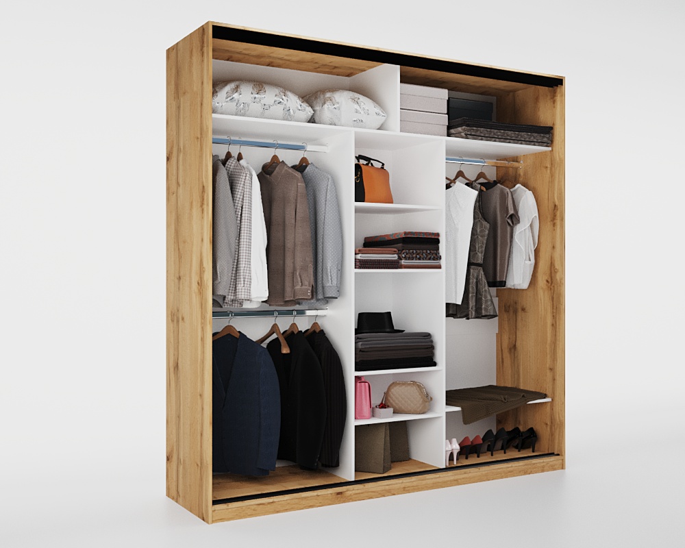 Шкаф-купе SLIM 221х60х230