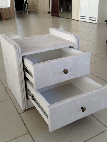 Тумба мягкая прикроватная 2 ящ. (ш/в/г - 470*400*460)