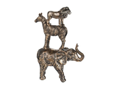 Статуэтка Elephant Zebra Lion 27см