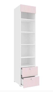 Алиса ПМ-332.21 исп.2 Шкаф комбинированный (с ящиками и карнизом))