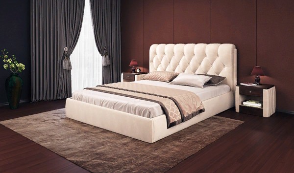 Кровать &quot;Империя&quot; с под./мех.(1600)(кат.№5)