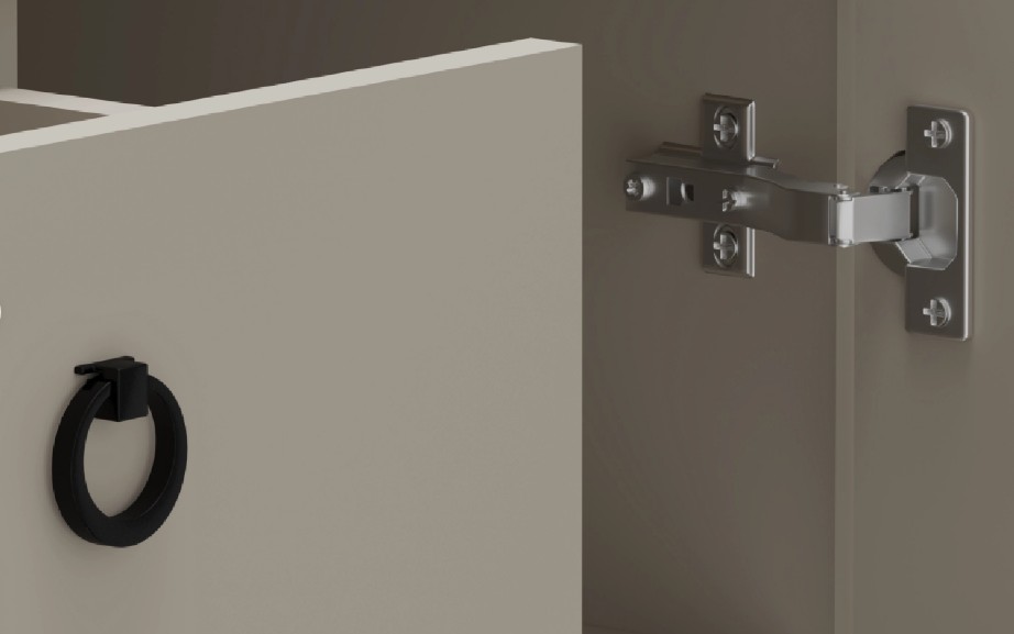 Тумба двухдверная с 3 ящиками Zima (Зима) 150*081*041