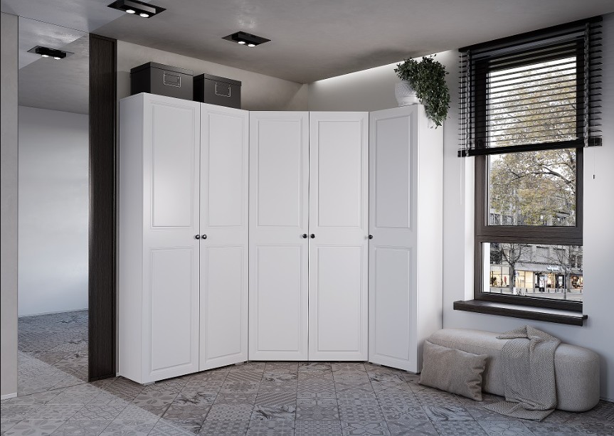 Шкаф угловой &quot;Софт&quot; ШКУ-01