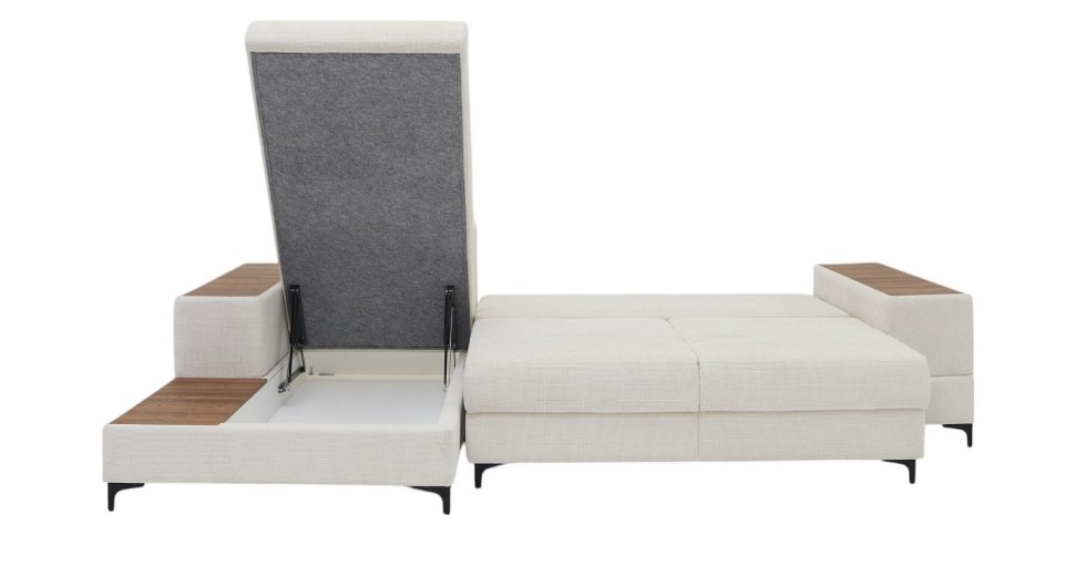 Адель диван модульный (Угол правый Ножки металл. Накл. Венге)