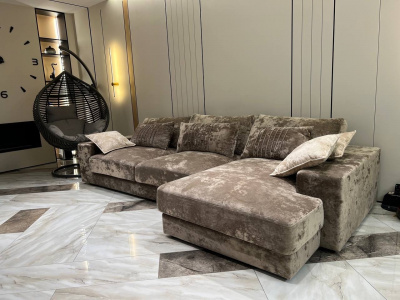 Диван Шерлок с оттоманкой 3300*1700-1160мм (оттоманка справа)