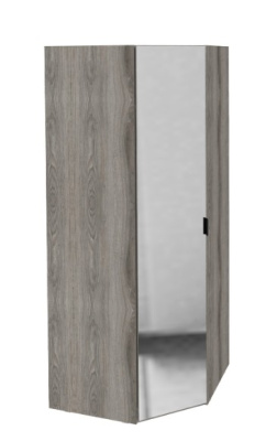 Манхеттен ПМ-376.03 Шкаф угловой с зеркалом