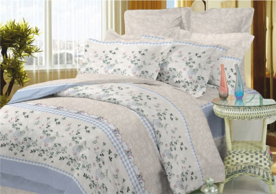 КПБ (Дуэт, сатин твил( Линда)- наволочка70*70)