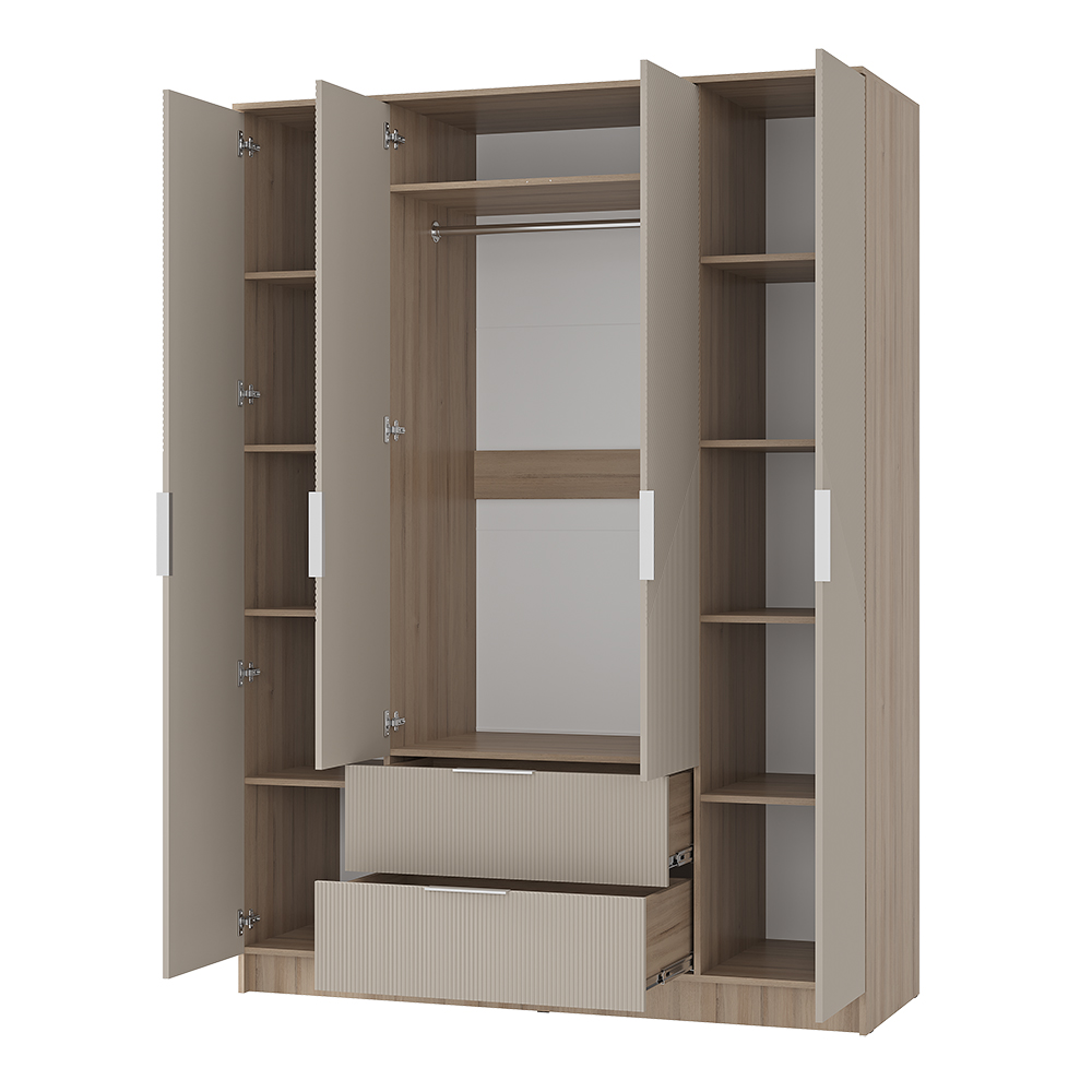 Шкаф 4-х створчатый "Эмилия" ШК-11