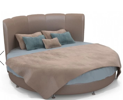 Кровать круглая d220 GABRIELLE