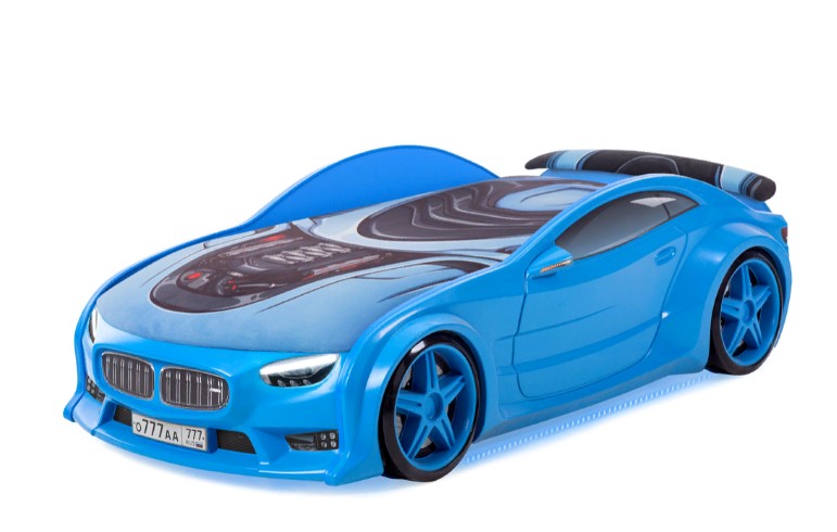 NEO МУЛЬТИ NEW, Обивка матраса "3D", Подсветка фар, Подсветка дна, Мягкий спойлер