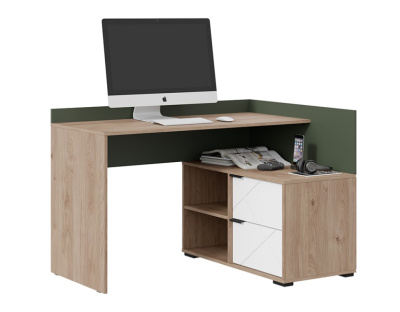 Лео -ТД-410.15.03 Стол письменный угловой