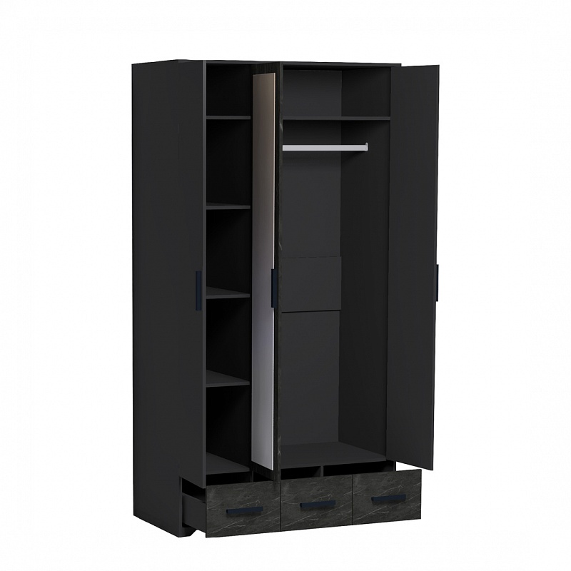 Айрис 444 (спальня) Шкаф для одежды и белья