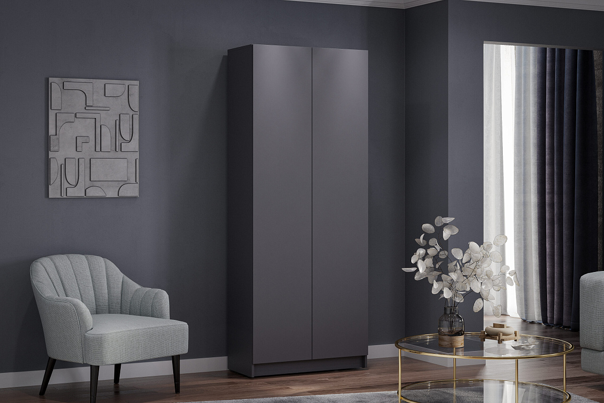 Модульная система "Бали" Шкаф двухстворчатый комбинированный