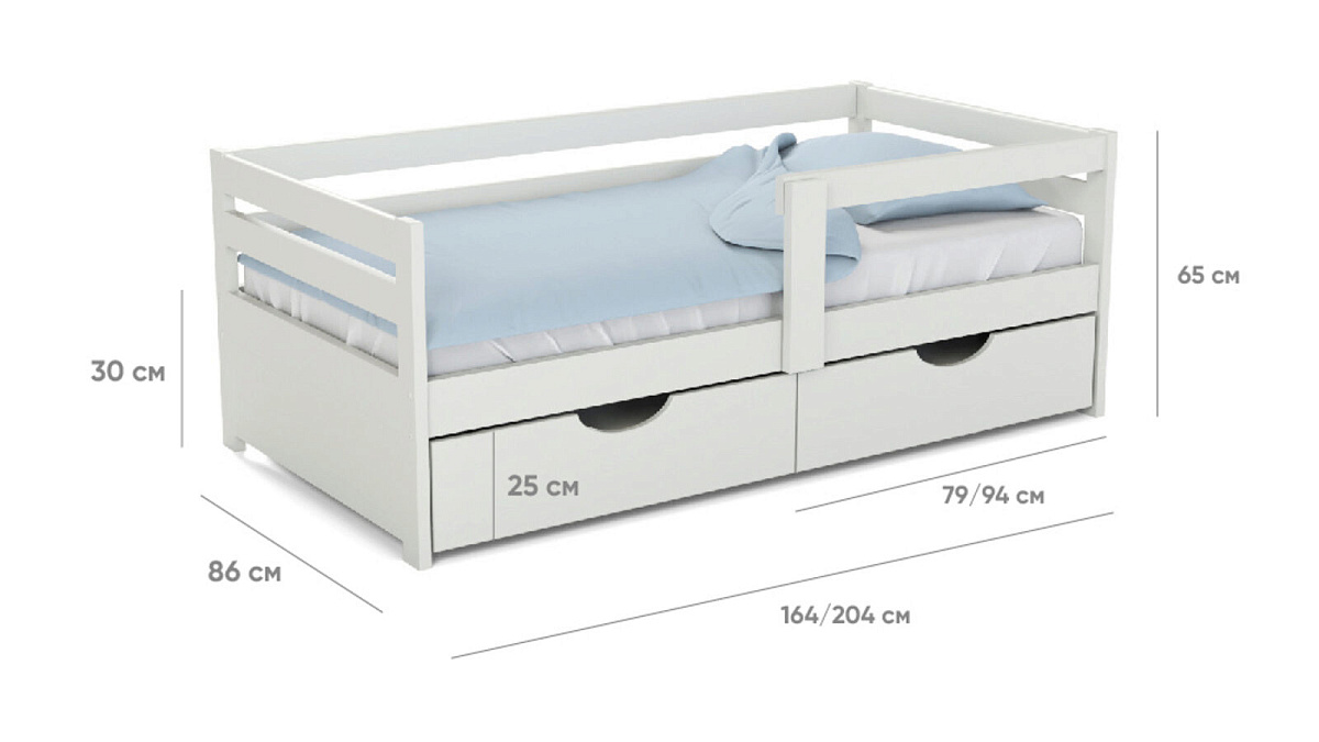 Кровать 200*080 Locky (софа)