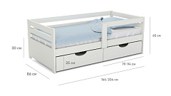 Кровать 200*080 Locky (софа)