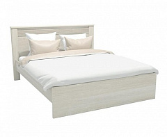 Диана белая Мод.Д3э Кровать с стационарным основанием