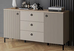 Тумба двухдверная с 3 ящиками Zima (Зима) 150*081*041