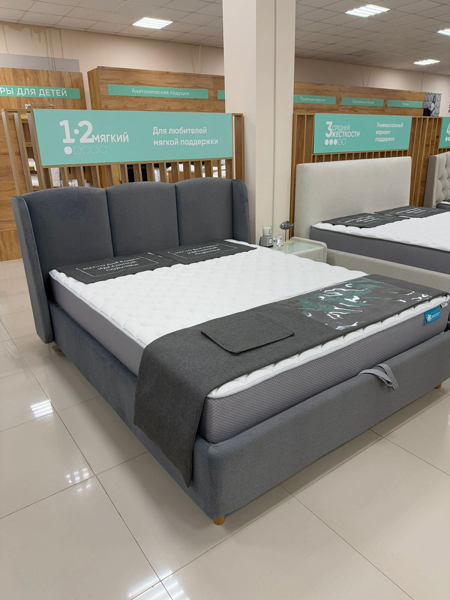 Кровать с ПМ 200*160 Milora (Милора) (ОТДЕЛЬНО основание газлифт)