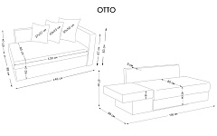 Диван-кровать Отто