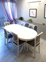 Стол "Валенсия" 200*100+40+40