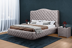 Кровать "Престиж" с под./мех.(1800)(кат.5) (194*219*122)(сп.м.180*200)