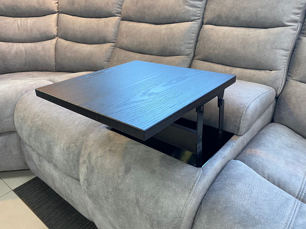 РИДБЕРГ, угловой диван со встроенным баром и кофейным столиком