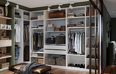 РУМ Гардеробная система угловой 2
