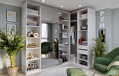 РУМ Гардеробная система угловой 1