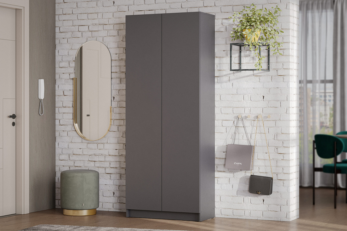 Модульная система "Бали" Шкаф двухстворчатый комбинированный