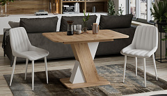 Люксембург Стол обеденный раздвижной Тип 3