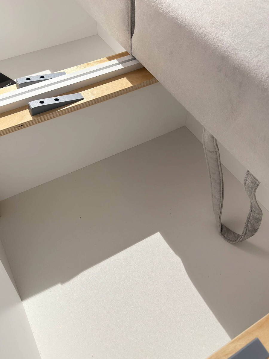 Алекс-3, диван модульный БНП (лок с накл. МДФ+кр+див+кр+лок с накл. МДФ)